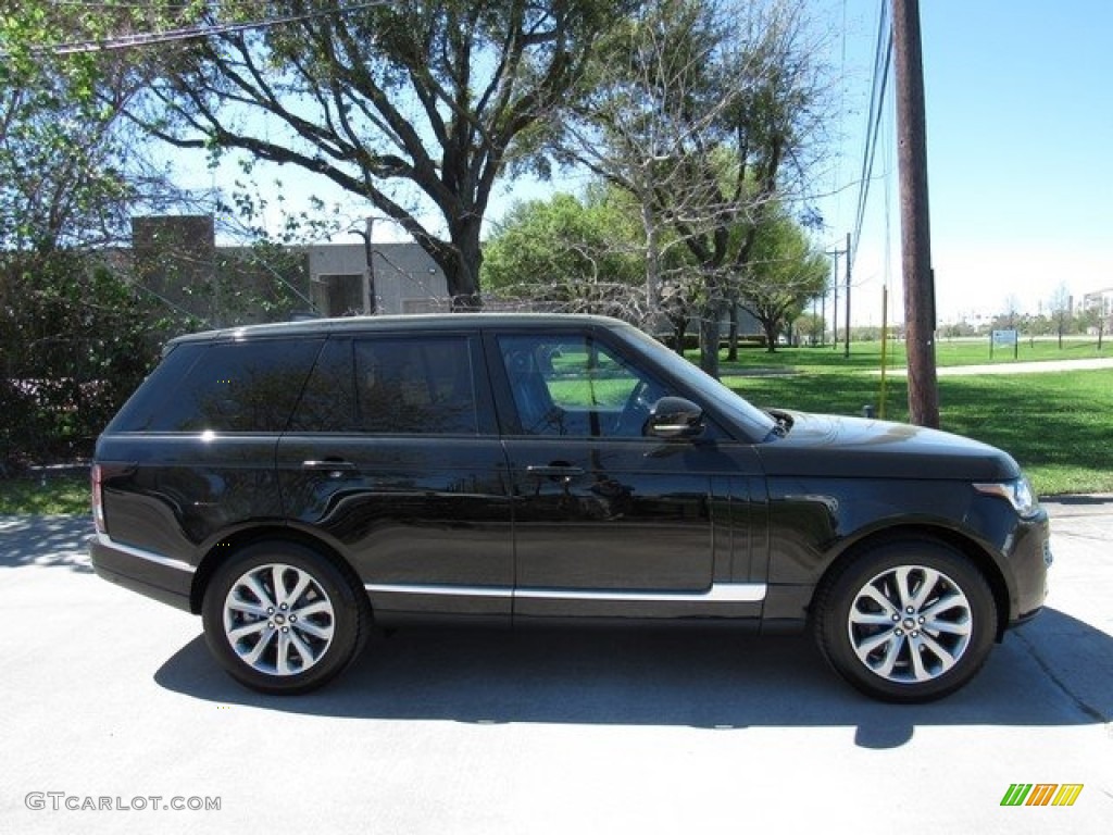 2017 Range Rover HSE - Santorini Black Metallic / Ebony/Ebony photo #6