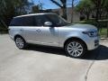 2017 Indus Silver Metallic Land Rover Range Rover Supercharged  photo #1