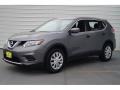 2016 Gun Metallic Nissan Rogue S  photo #3