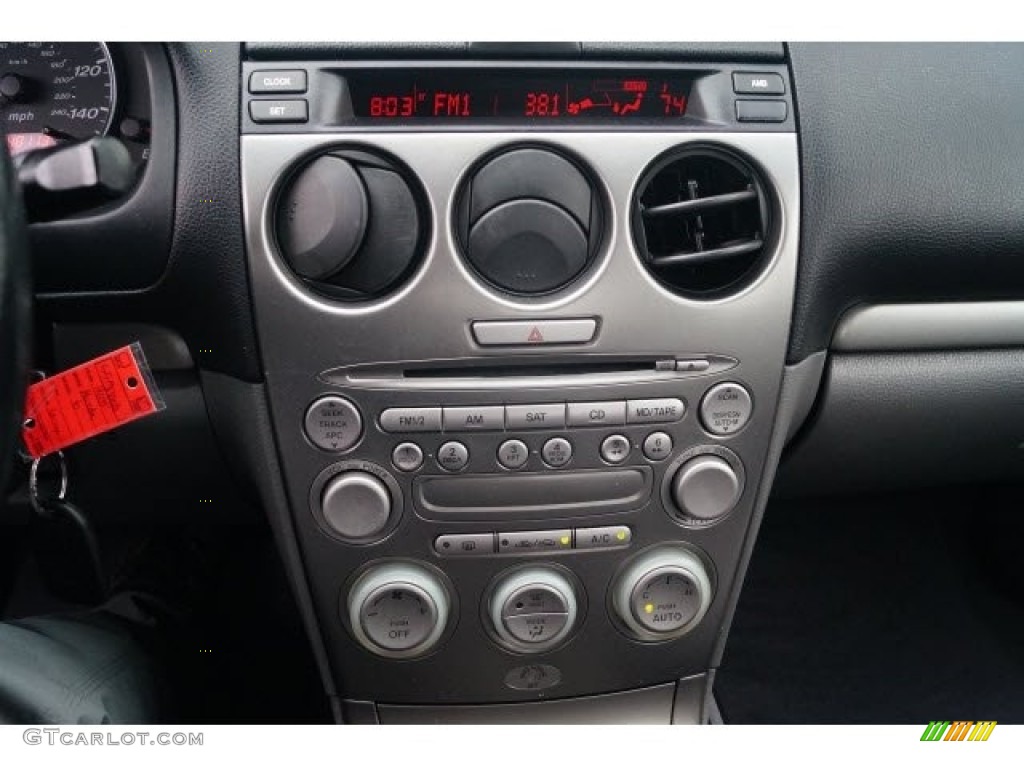 2005 MAZDA6 s Sport Sedan - Steel Gray Metallic / Gray photo #26
