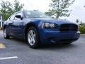 2009 Deep Water Blue Pearl Dodge Charger SE  photo #4