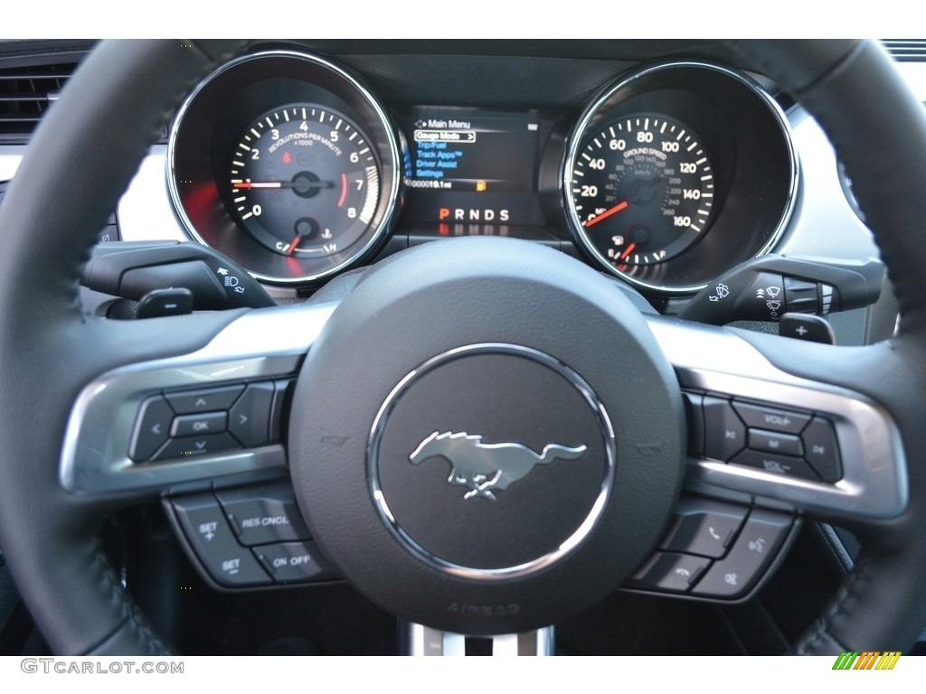 2017 Mustang Ecoboost Coupe - Oxford White / Ebony photo #16