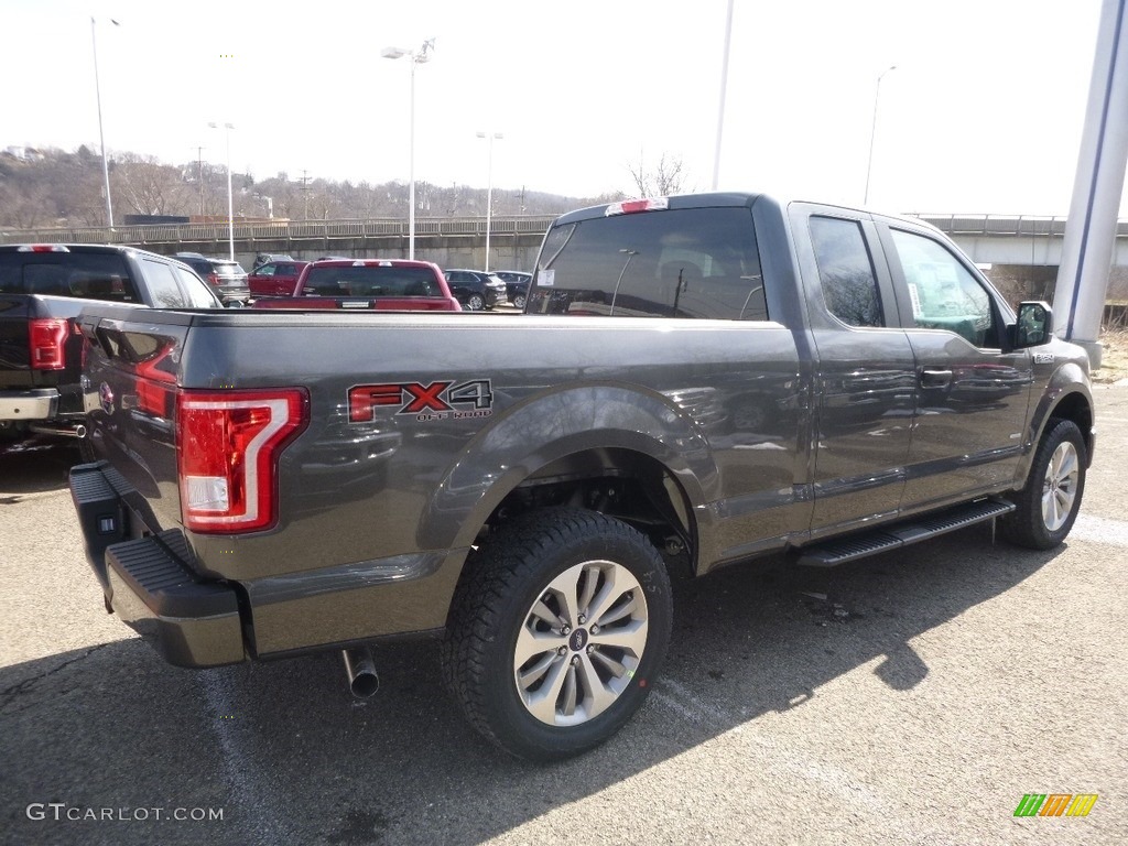 2017 F150 XL SuperCab 4x4 - Magnetic / Earth Gray photo #3