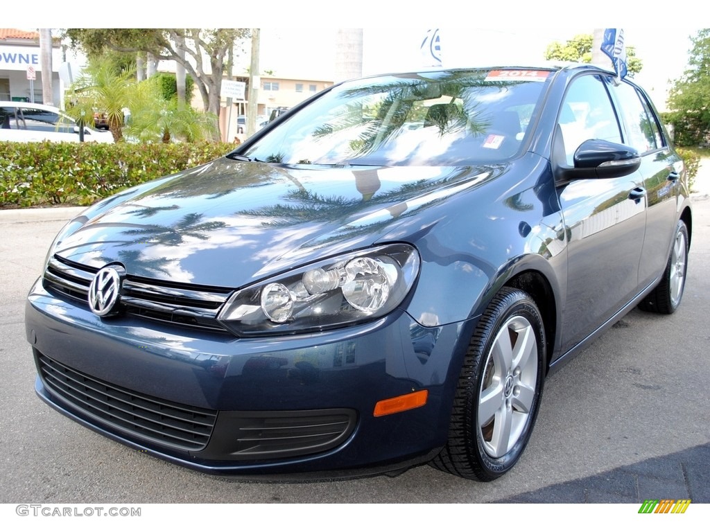 2014 Golf 2.5L 4 Door - Blue Graphite Metallic / Titan Black photo #5