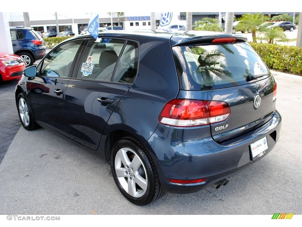 2014 Golf 2.5L 4 Door - Blue Graphite Metallic / Titan Black photo #6