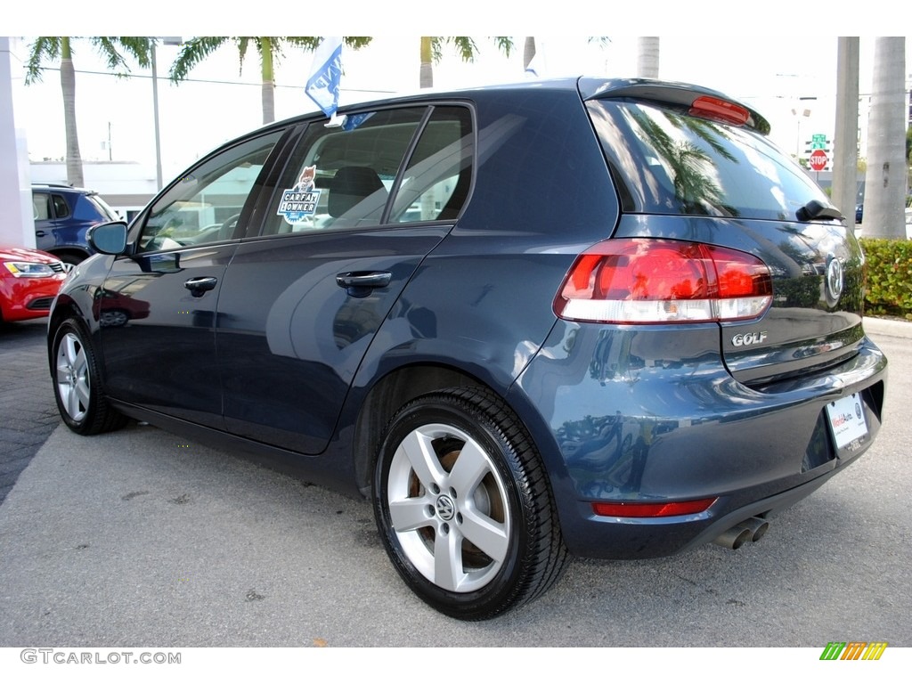 2014 Golf 2.5L 4 Door - Blue Graphite Metallic / Titan Black photo #7