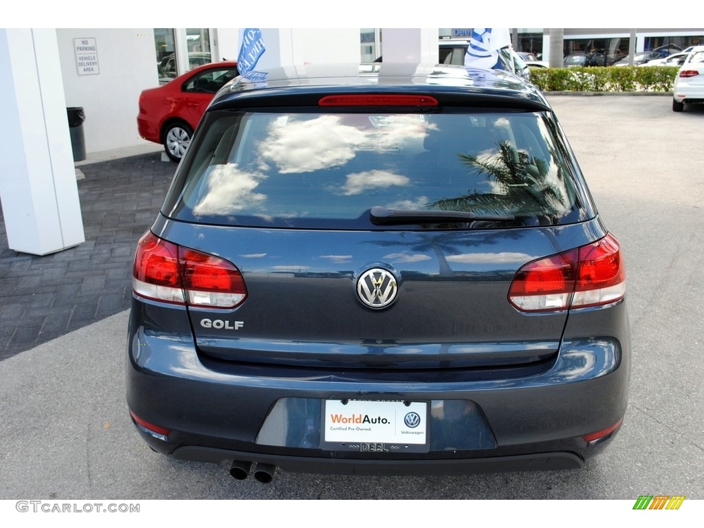2014 Golf 2.5L 4 Door - Blue Graphite Metallic / Titan Black photo #8
