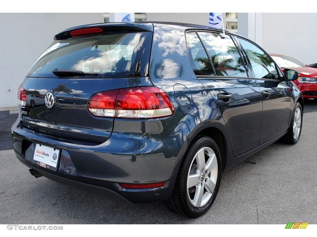 2014 Golf 2.5L 4 Door - Blue Graphite Metallic / Titan Black photo #10