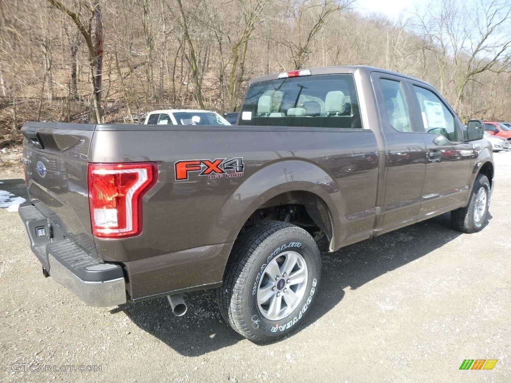 2017 F150 XL SuperCab 4x4 - Caribou / Earth Gray photo #2