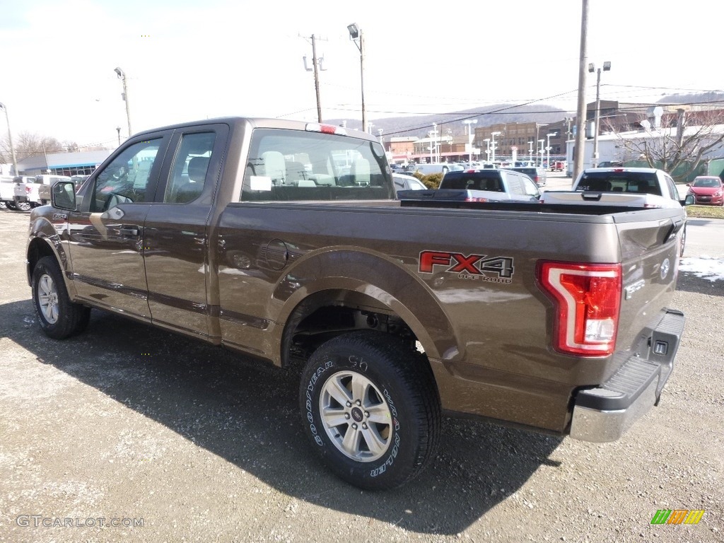2017 F150 XL SuperCab 4x4 - Caribou / Earth Gray photo #4