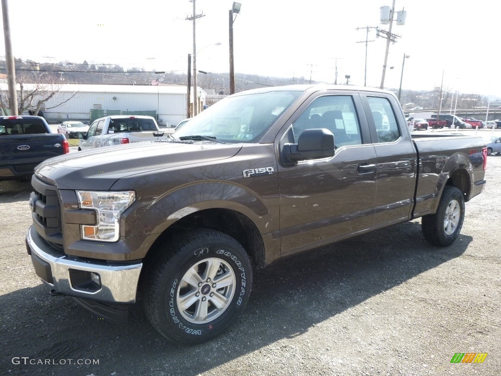 2017 F150 XL SuperCab 4x4 - Caribou / Earth Gray photo #6