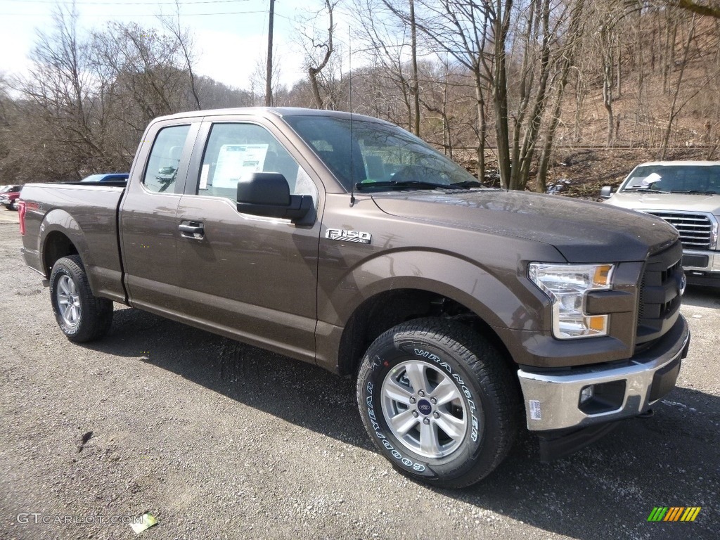 2017 F150 XL SuperCab 4x4 - Caribou / Earth Gray photo #8
