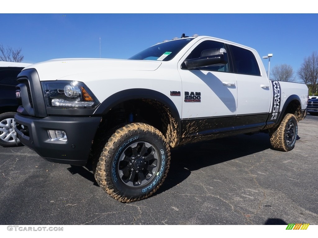 Bright White 2017 Ram 2500 Power Wagon Crew Cab 4x4 Exterior Photo #119284997