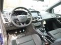  2017 Focus ST Hatch Charcoal Black Recaro Leather Interior