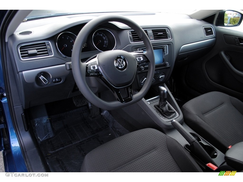 Titan Black Interior 2016 Volkswagen Jetta SE Photo #119286266