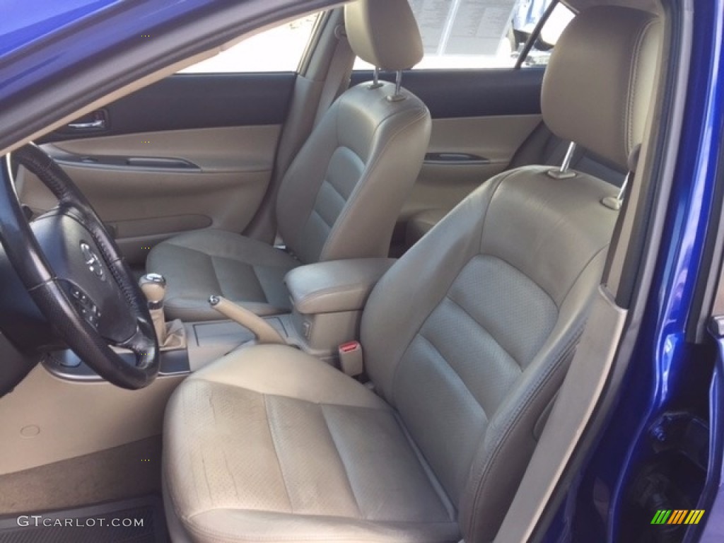 2005 MAZDA6 i Sport Hatchback - Lapis Blue Metallic / Black photo #4