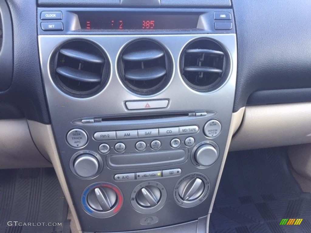 2005 MAZDA6 i Sport Hatchback - Lapis Blue Metallic / Black photo #6