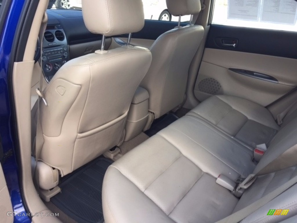 2005 MAZDA6 i Sport Hatchback - Lapis Blue Metallic / Black photo #11
