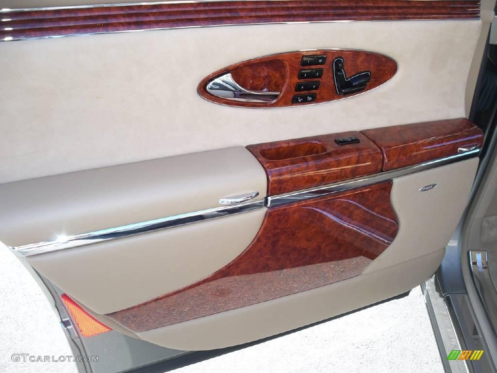 2008 Maybach 57 Standard 57 Model California Beige Door Panel Photo #11928723