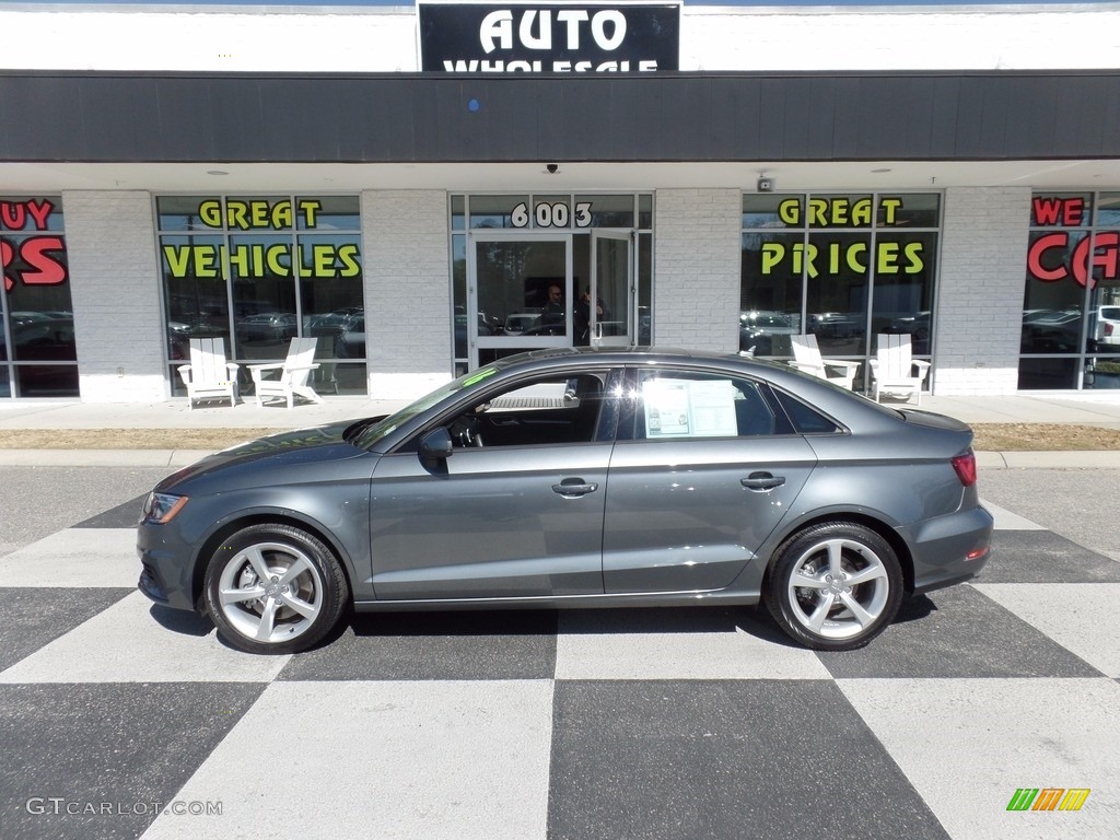 2016 A3 1.8 Premium - Lotus Gray Metallic / Black photo #1