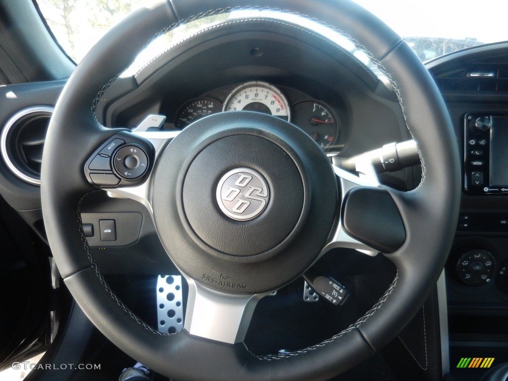 2017 Toyota 86 Standard 86 Model Black Steering Wheel Photo #119288108