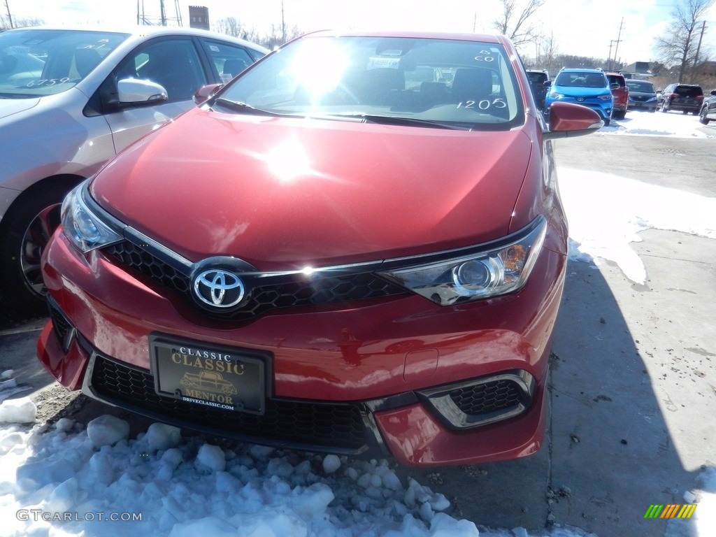 2017 Corolla iM  - Barcelona Red Metallic / Black photo #1