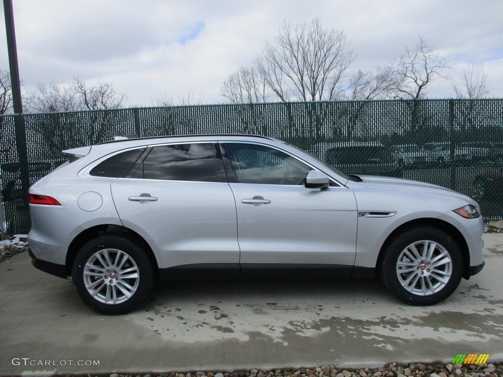 Rodium Silver 2017 Jaguar F-PACE 35t AWD Prestige Exterior Photo #119288568