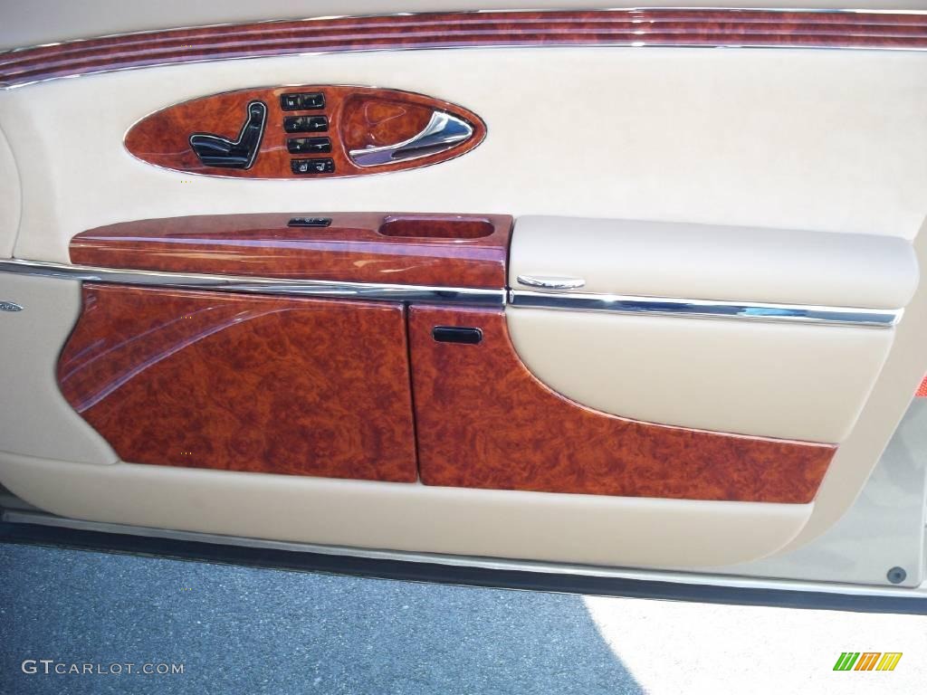 2008 Maybach 57 Standard 57 Model California Beige Door Panel Photo #11928878