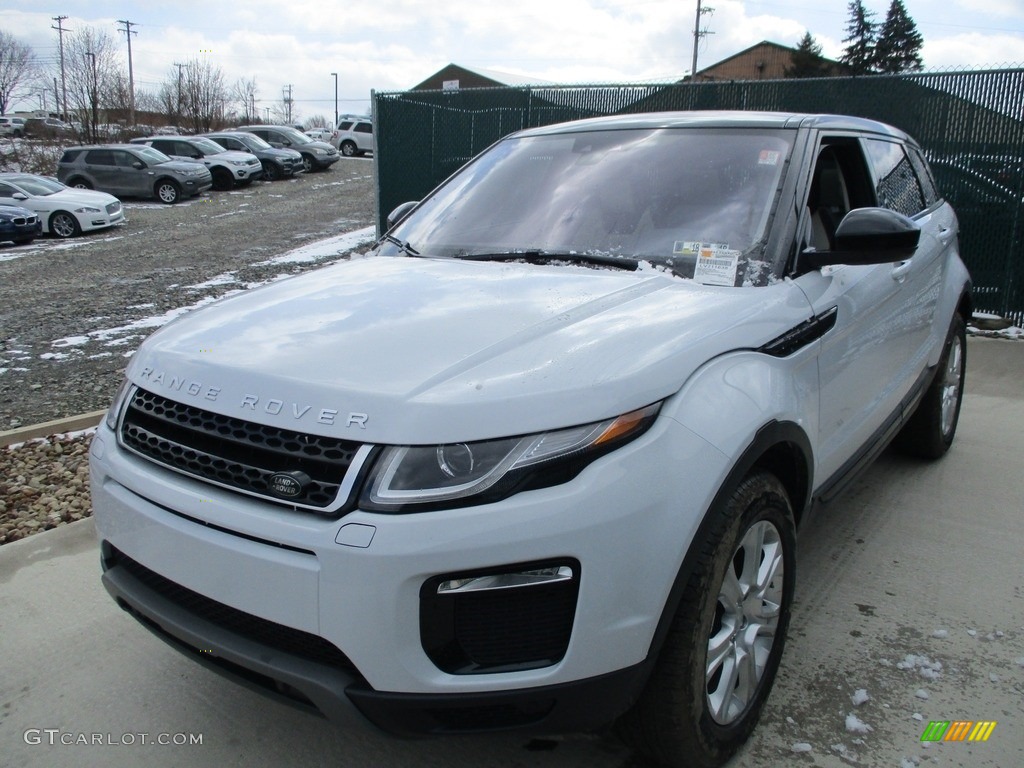 2017 Range Rover Evoque SE Premium - Yulong White Metallic / Lunar/Ivory photo #7