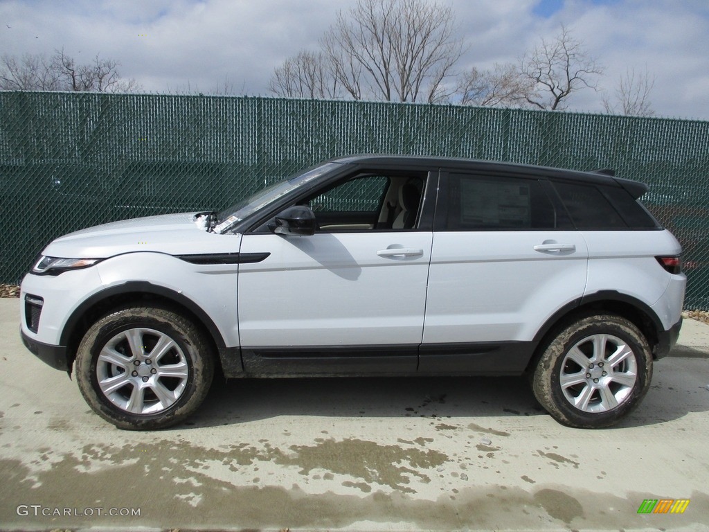 2017 Range Rover Evoque SE Premium - Yulong White Metallic / Lunar/Ivory photo #8