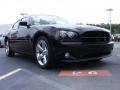 2009 Brilliant Black Crystal Pearl Dodge Charger R/T  photo #3