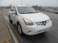2013 Pearl White Nissan Rogue S AWD  photo #1