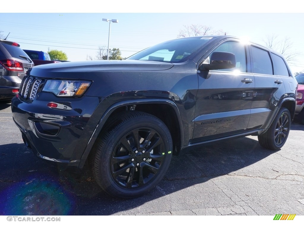 2017 Grand Cherokee Laredo - Rhino / Black photo #1