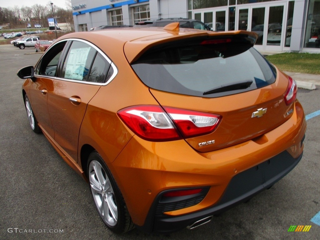 2017 Cruze Premier - Orange Burst Metallic / Jet Black photo #4