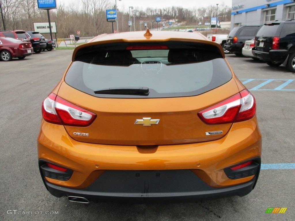 2017 Cruze Premier - Orange Burst Metallic / Jet Black photo #5