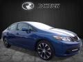 2013 Dyno Blue Pearl Honda Civic Si Sedan  photo #1