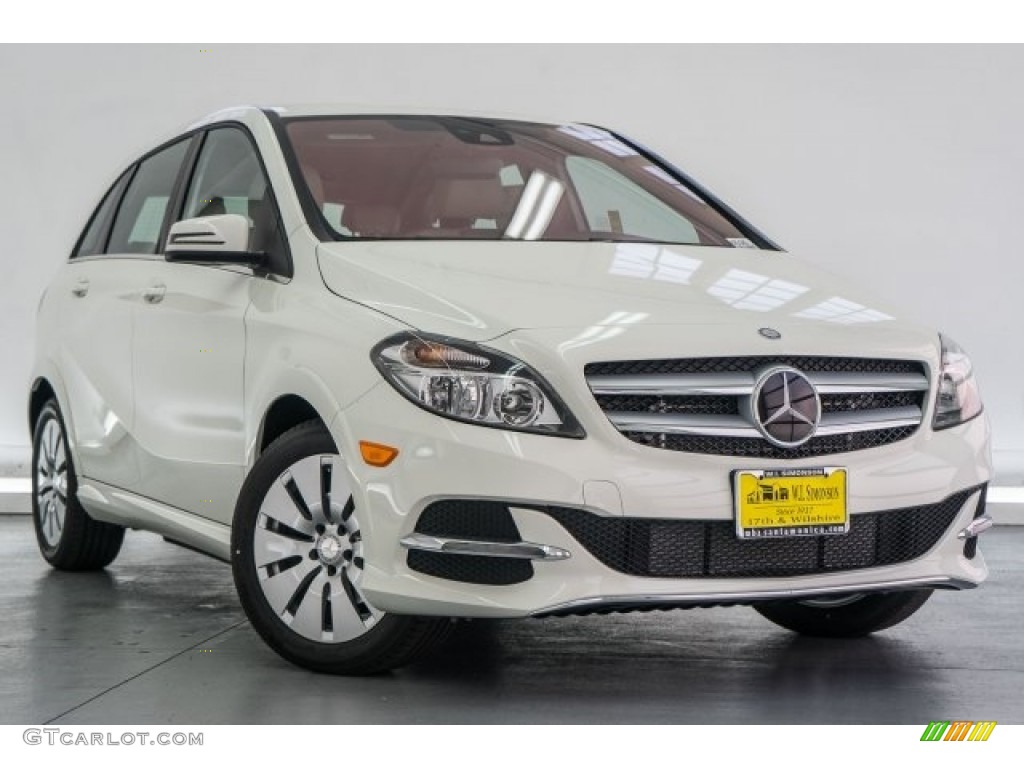 Cirrus White 2017 Mercedes-Benz B 250e Exterior Photo #119297855