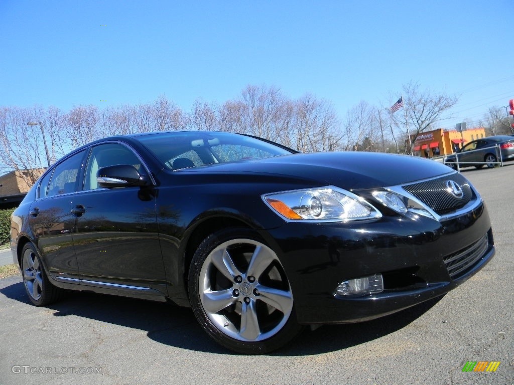 2008 GS 350 - Black Sapphire Pearl / Black photo #2