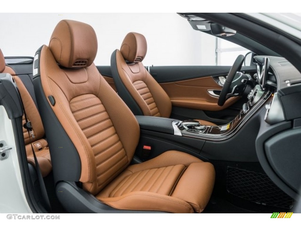 Saddle Brown/Black Interior 2017 Mercedes-Benz C 43 AMG 4Matic Cabriolet Photo #119298588