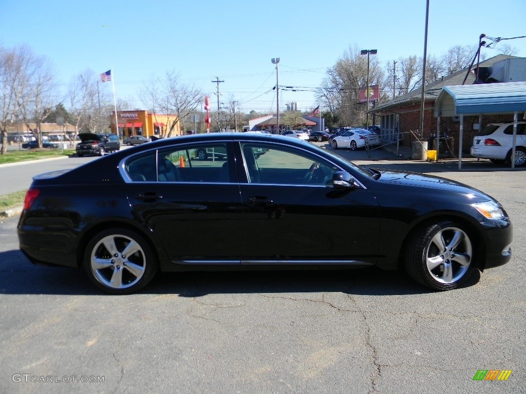 2008 GS 350 - Black Sapphire Pearl / Black photo #11