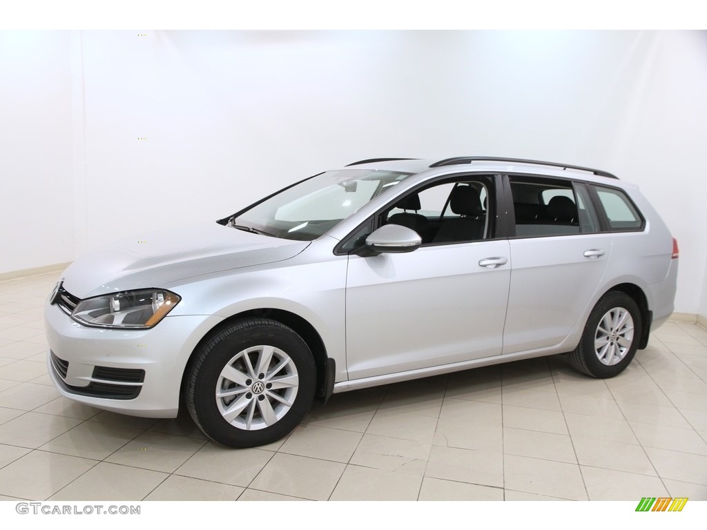 Reflex Silver Metallic 2016 Volkswagen Golf SportWagen 1.8T S Exterior Photo #119298974