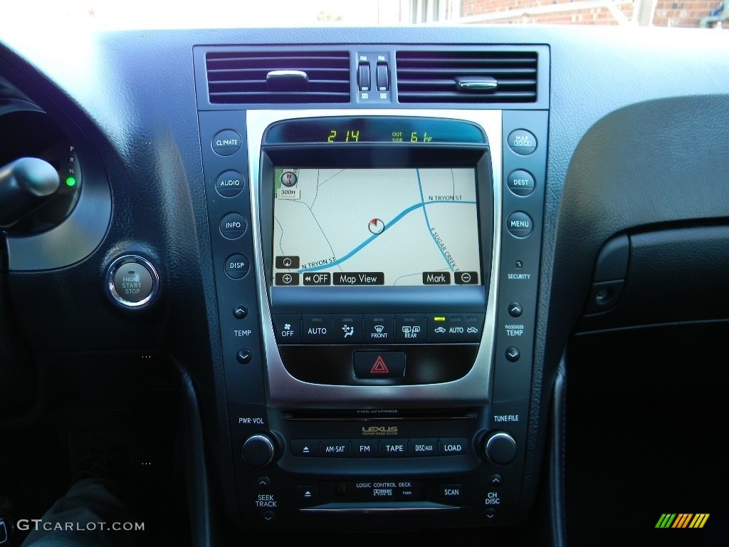 2008 GS 350 - Black Sapphire Pearl / Black photo #15