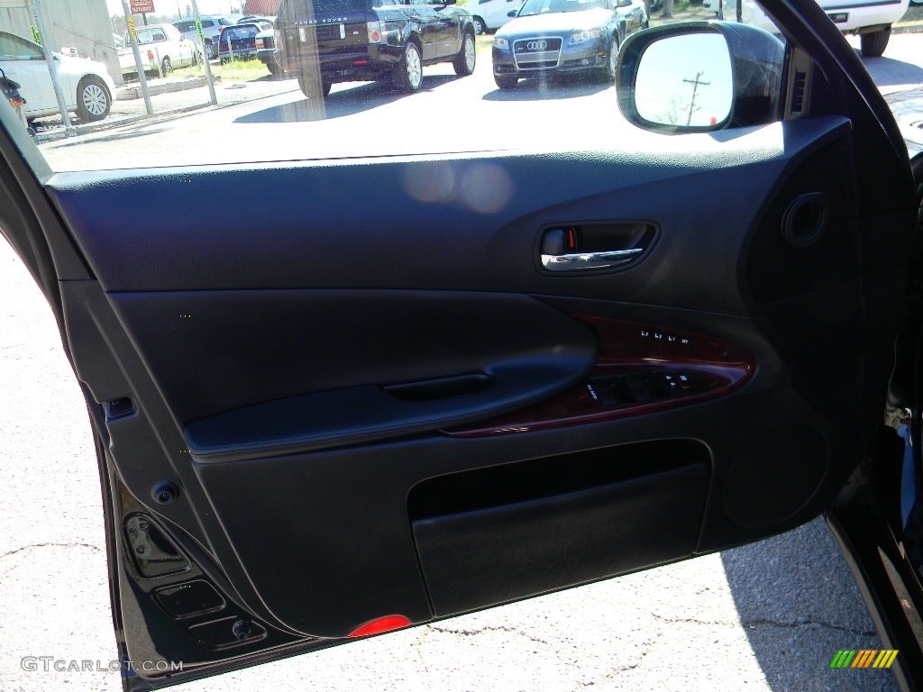 2008 GS 350 - Black Sapphire Pearl / Black photo #18