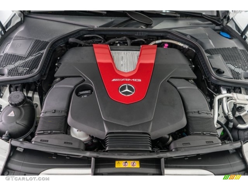 2017 Mercedes-Benz C 43 AMG 4Matic Cabriolet 3.0 Liter AMG DI biturbo DOHC 24-Valve VVT V6 Engine Photo #119299079