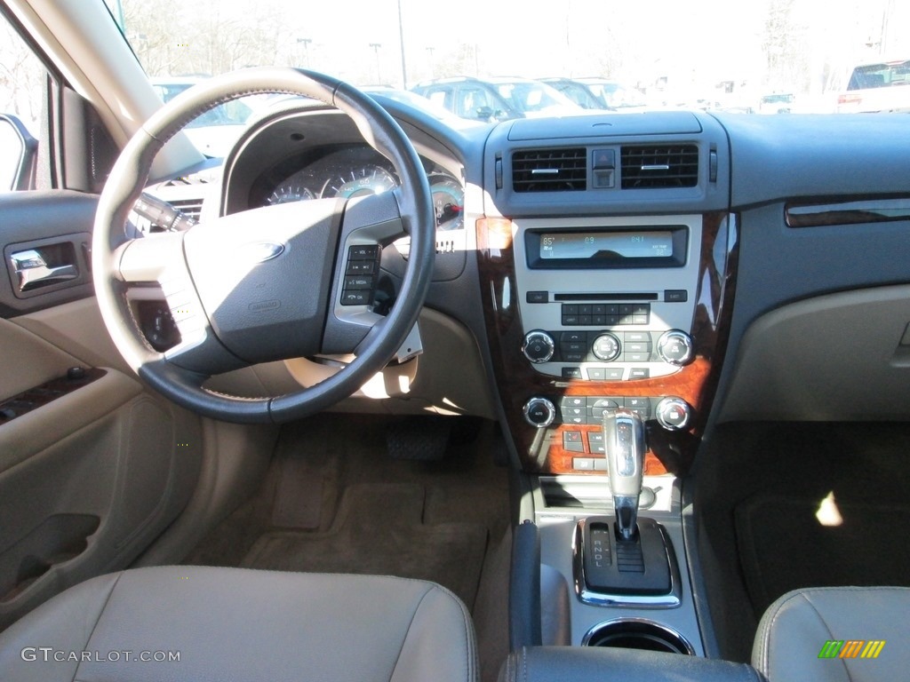 2012 Fusion SEL - White Platinum Tri-Coat / Camel photo #10