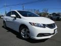 Taffeta White - Civic LX Sedan Photo No. 1