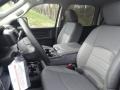 Black/Diesel Gray 2017 Ram 3500 Tradesman Crew Cab 4x4 Chassis Interior Color