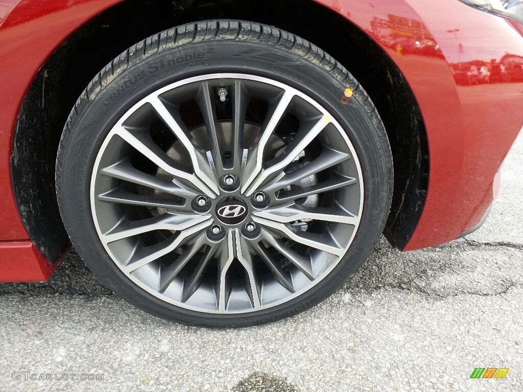 2017 Elantra Sport - Red / Black photo #3