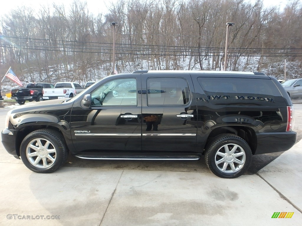 2014 Yukon XL Denali AWD - Onyx Black / Ebony photo #4