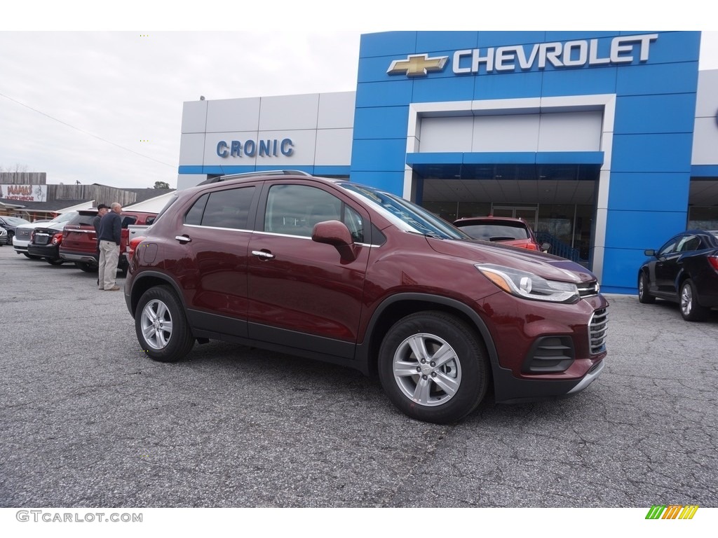 Crimson Metallic Chevrolet Trax